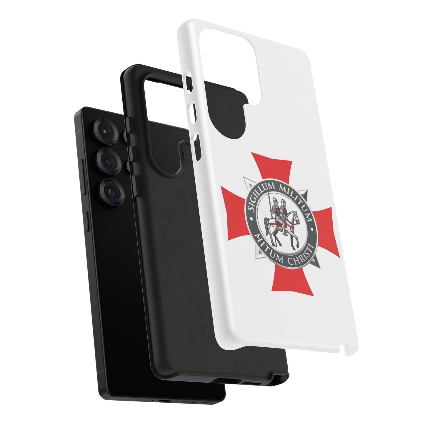 Crusader Cross Tough Phone Case — Sigillum Militum Emblem